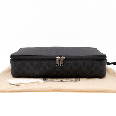 Large Packing Cube Black GG Supreme