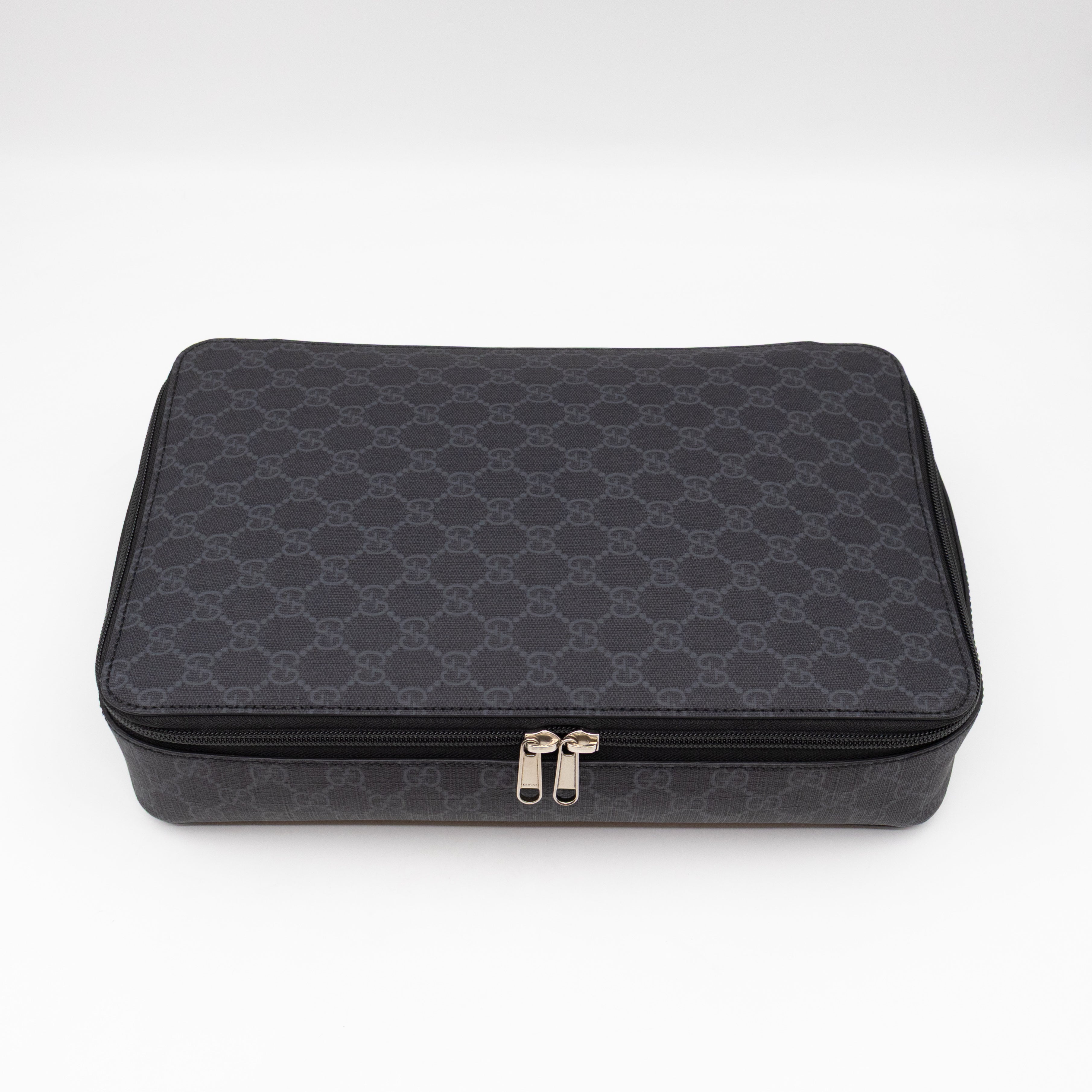 Large Packing Cube Black GG Supreme