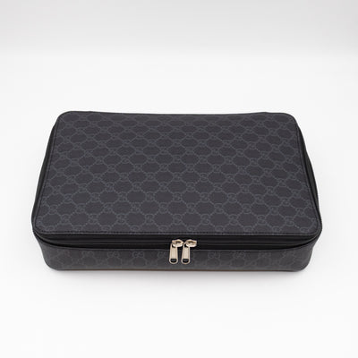 Large Packing Cube Black GG Supreme