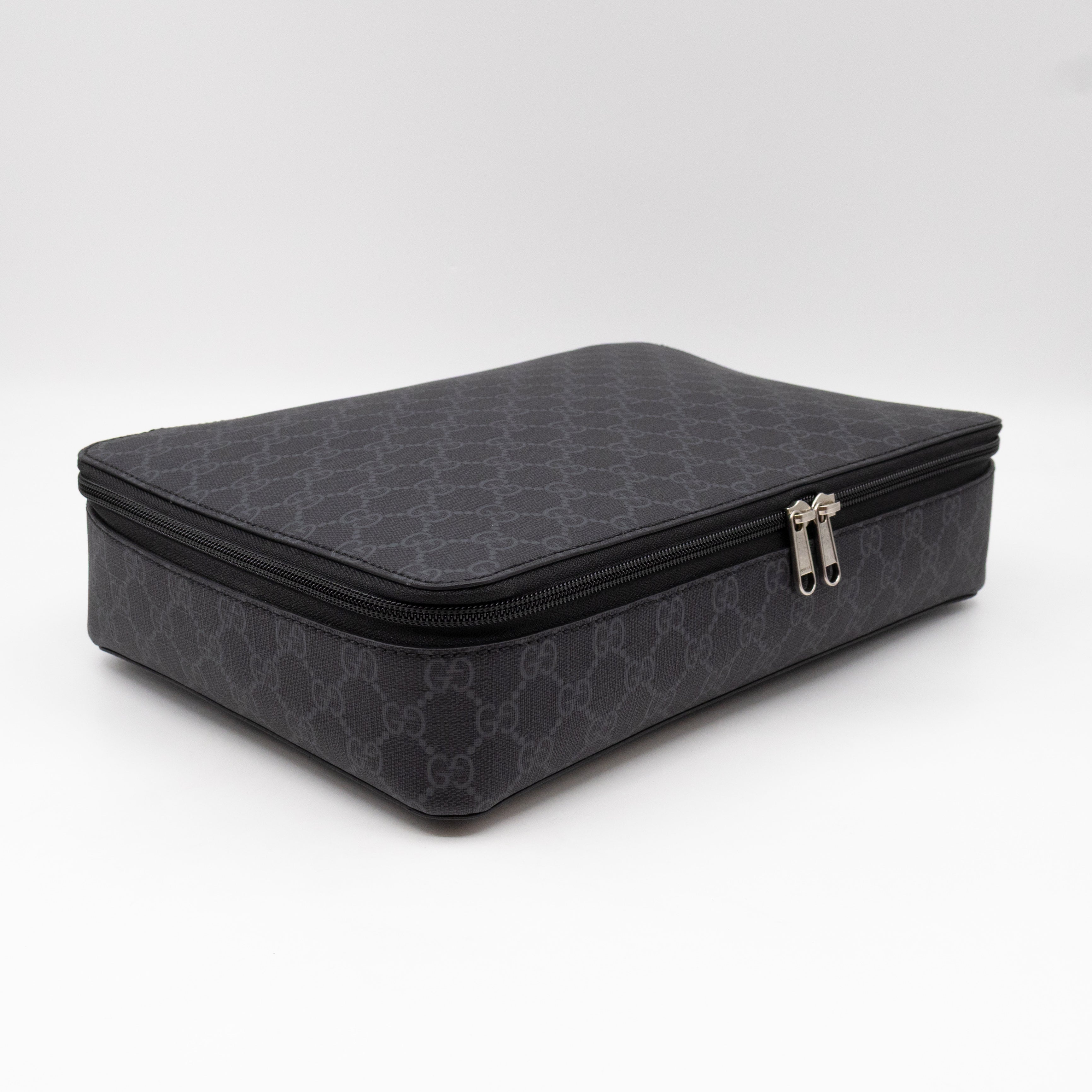 Large Packing Cube Black GG Supreme