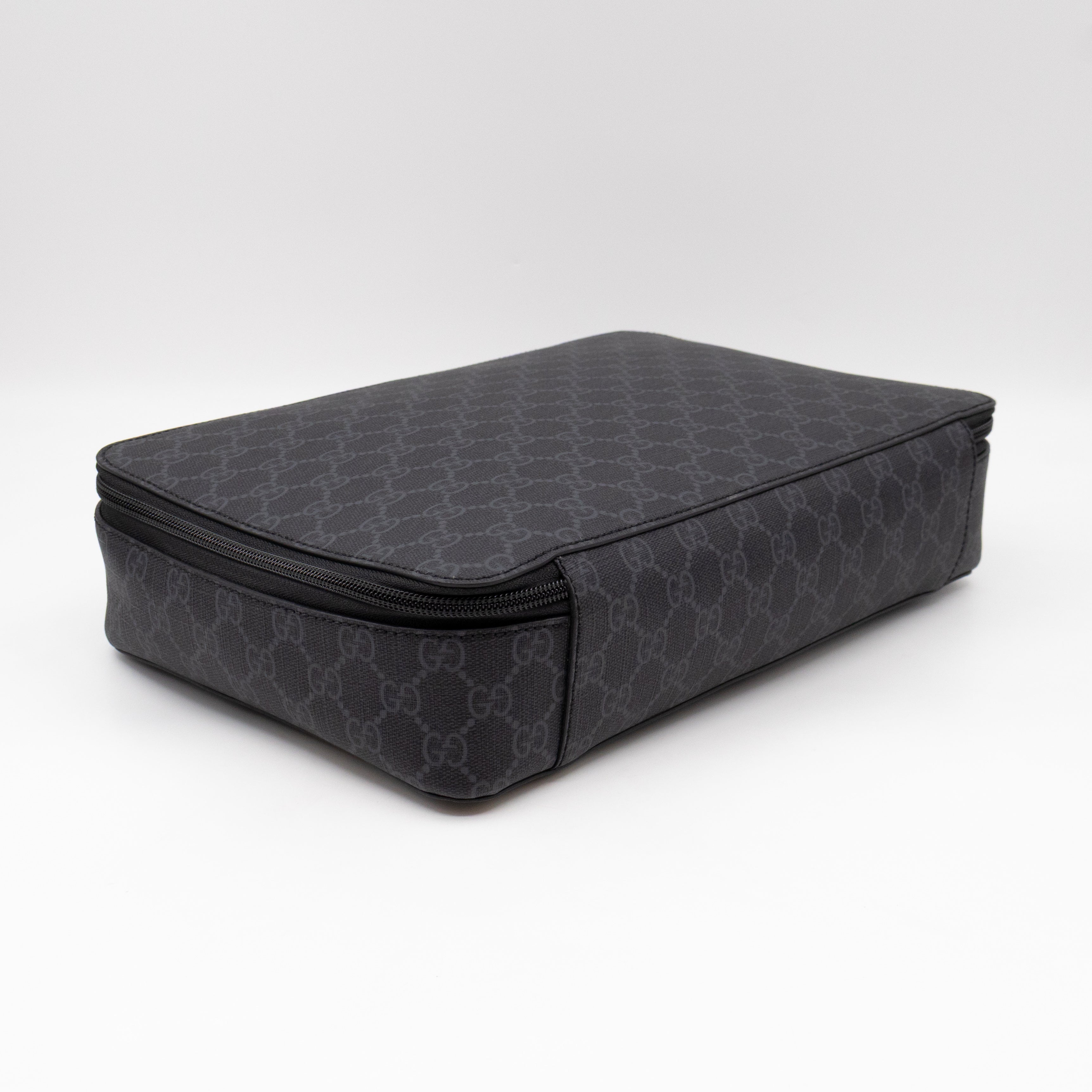 Large Packing Cube Black GG Supreme