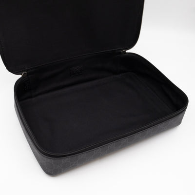 Large Packing Cube Black GG Supreme