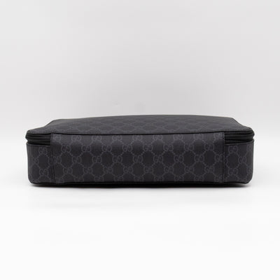Large Packing Cube Black GG Supreme