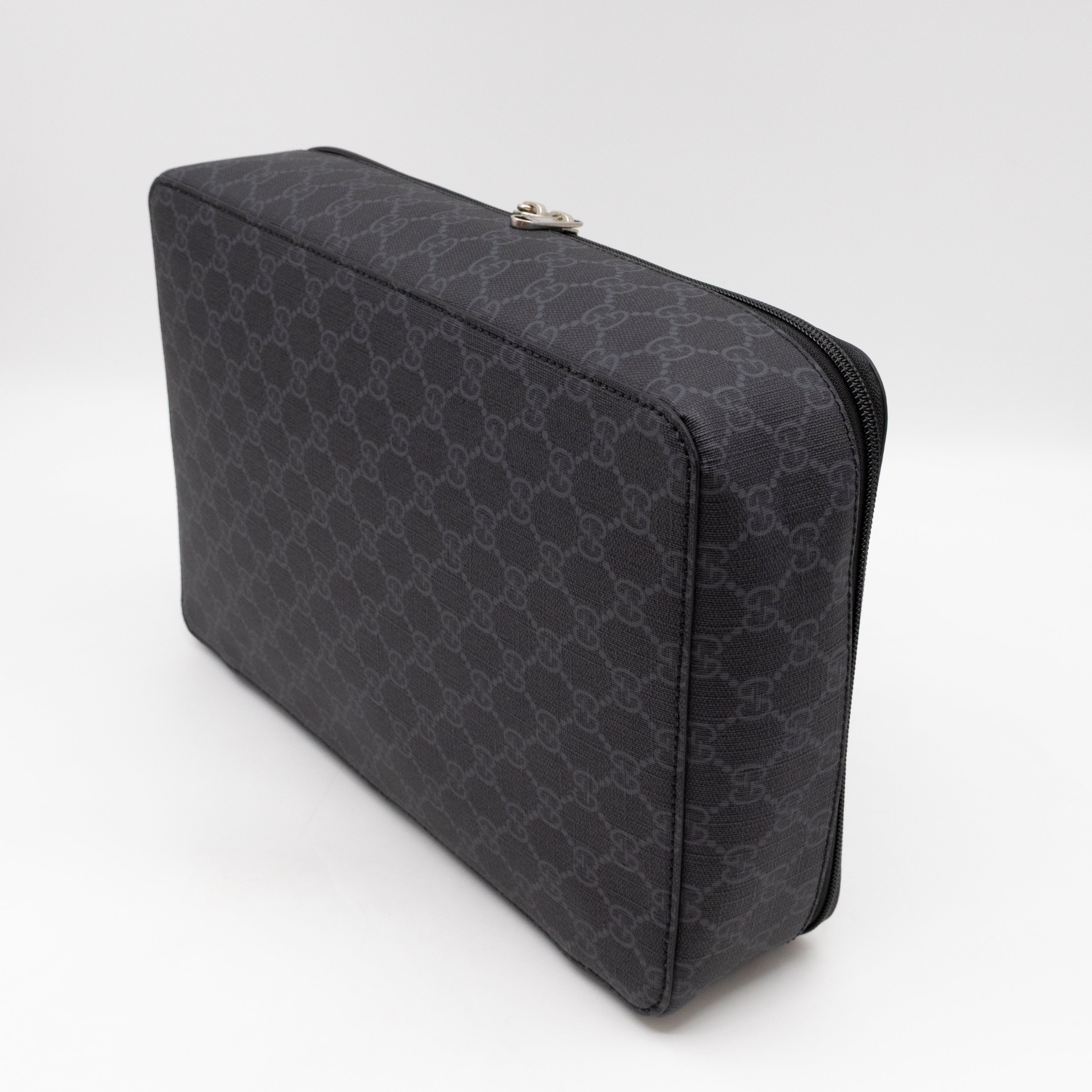 Large Packing Cube Black GG Supreme