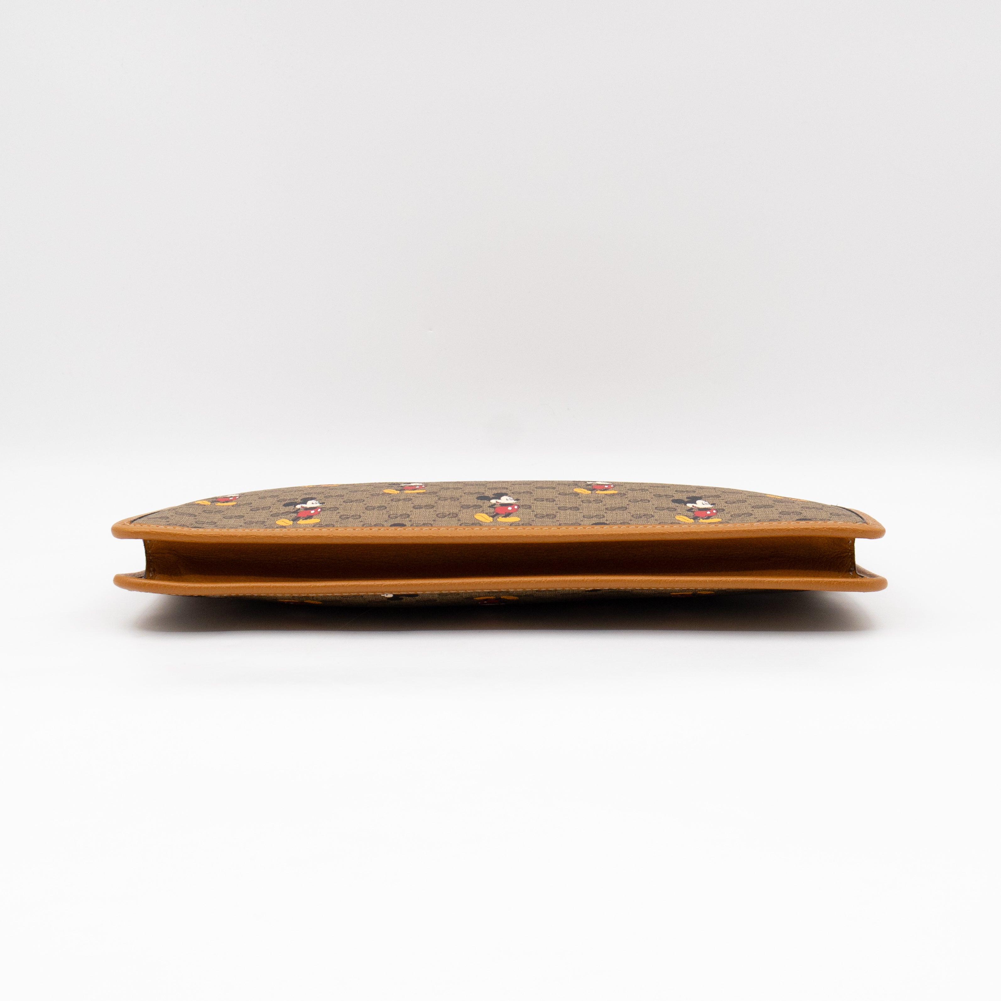 Gucci x Disney Clutch Brown GG Supreme Mickey Mouse