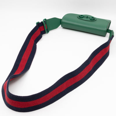 Horsebit 1955 Mini Crossbody Bag Green Leather