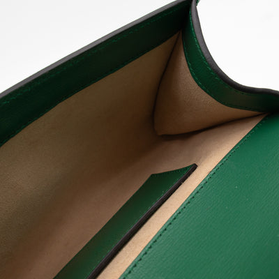 Horsebit 1955 Mini Crossbody Bag Green Leather
