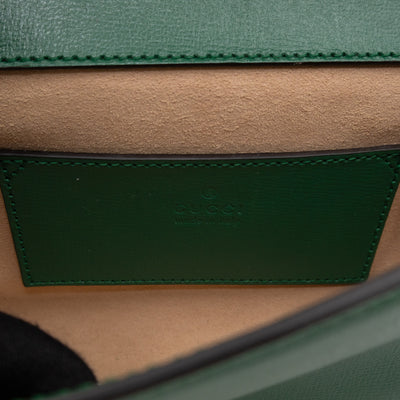 Horsebit 1955 Mini Crossbody Bag Green Leather