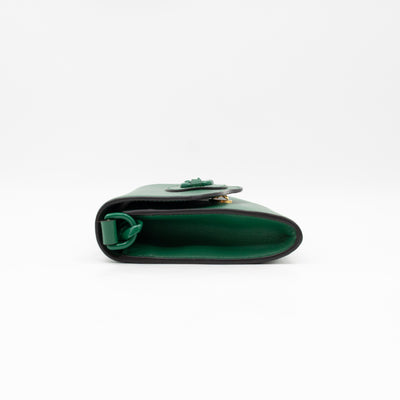 Horsebit 1955 Mini Crossbody Bag Green Leather