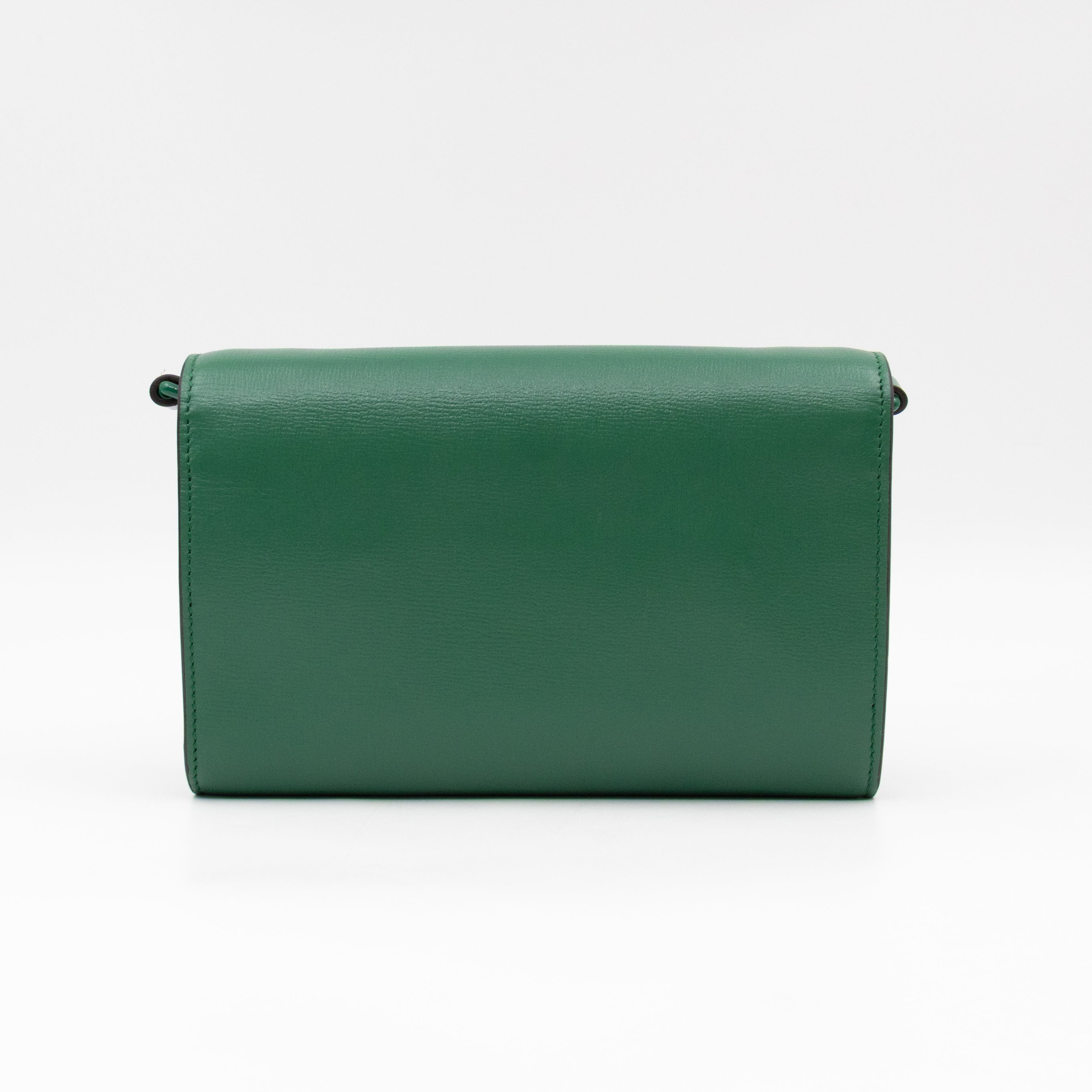 Horsebit 1955 Mini Crossbody Bag Green Leather