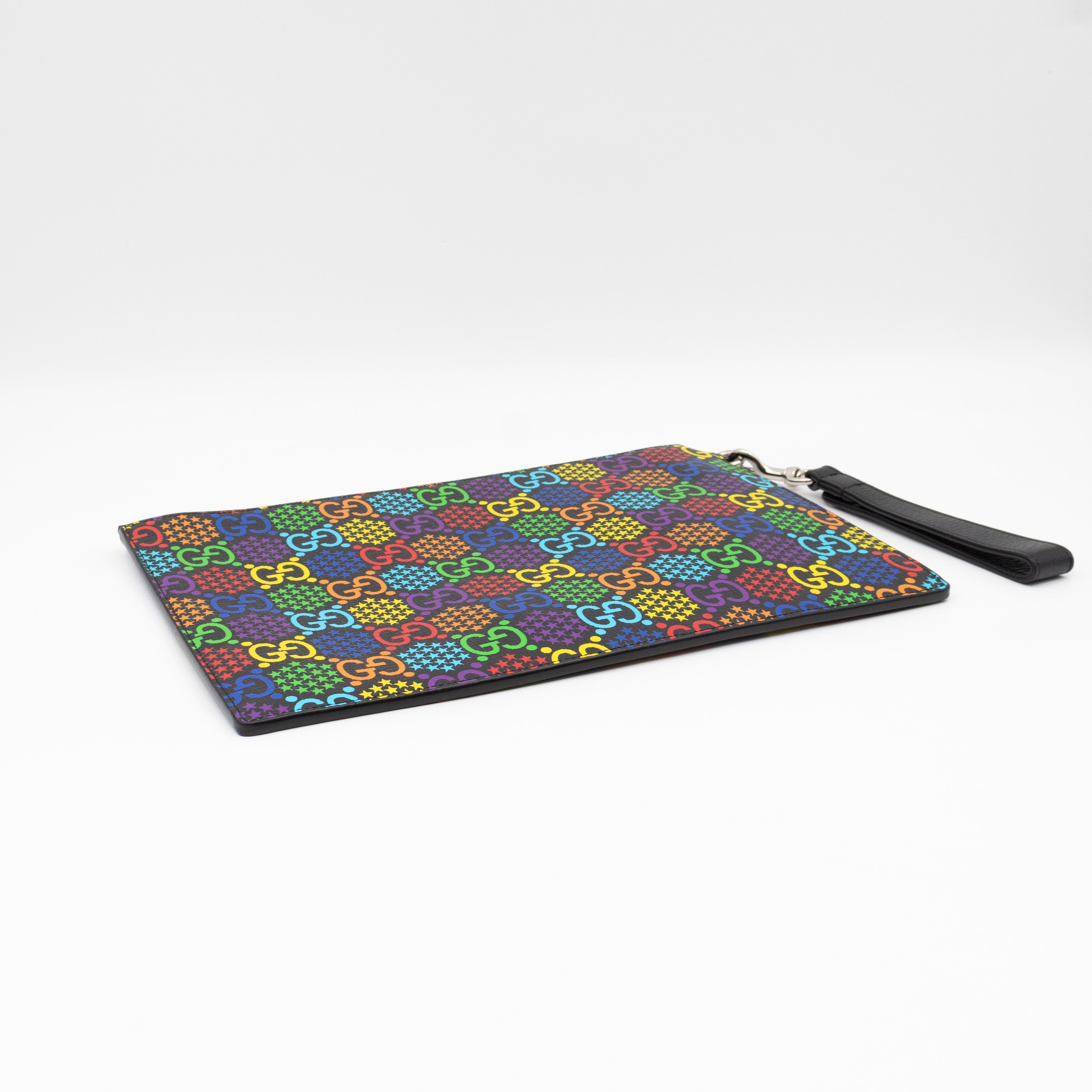 Wristlet Pouch GG Psychedelic Canvas