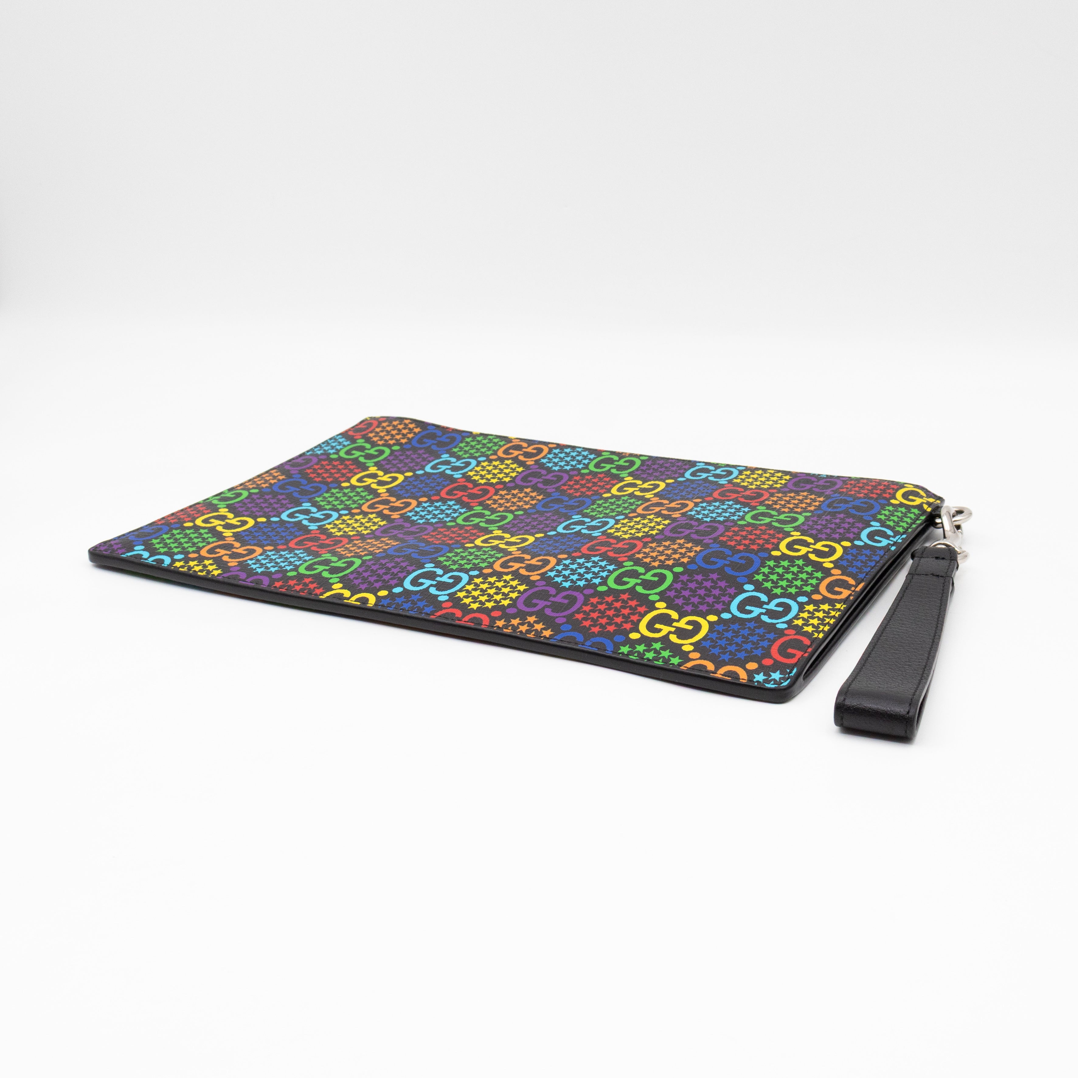 Wristlet Pouch GG Psychedelic Canvas
