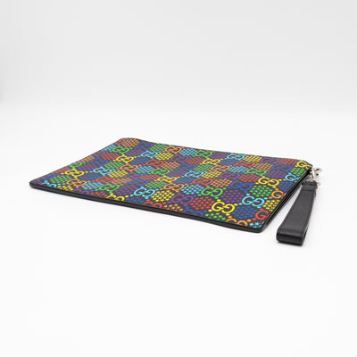 Wristlet Pouch GG Psychedelic Canvas