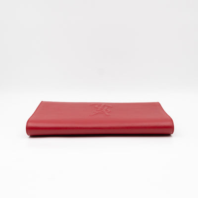 Belle De Jour Clutch Leather Red