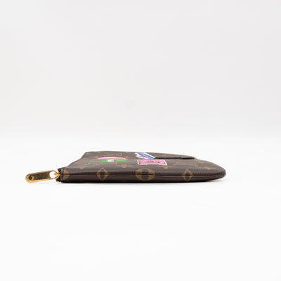 City Pouch Monogram Stories Patches