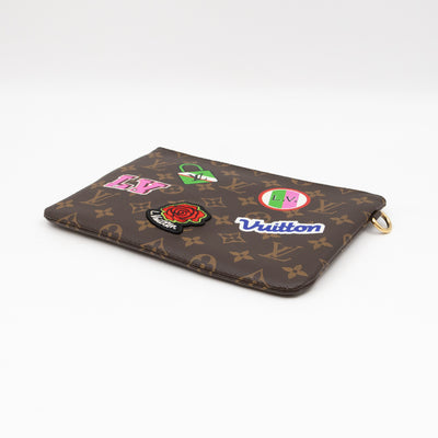 City Pouch Monogram Stories Patches