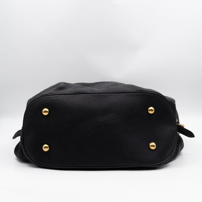 Mahina L Black Leather
