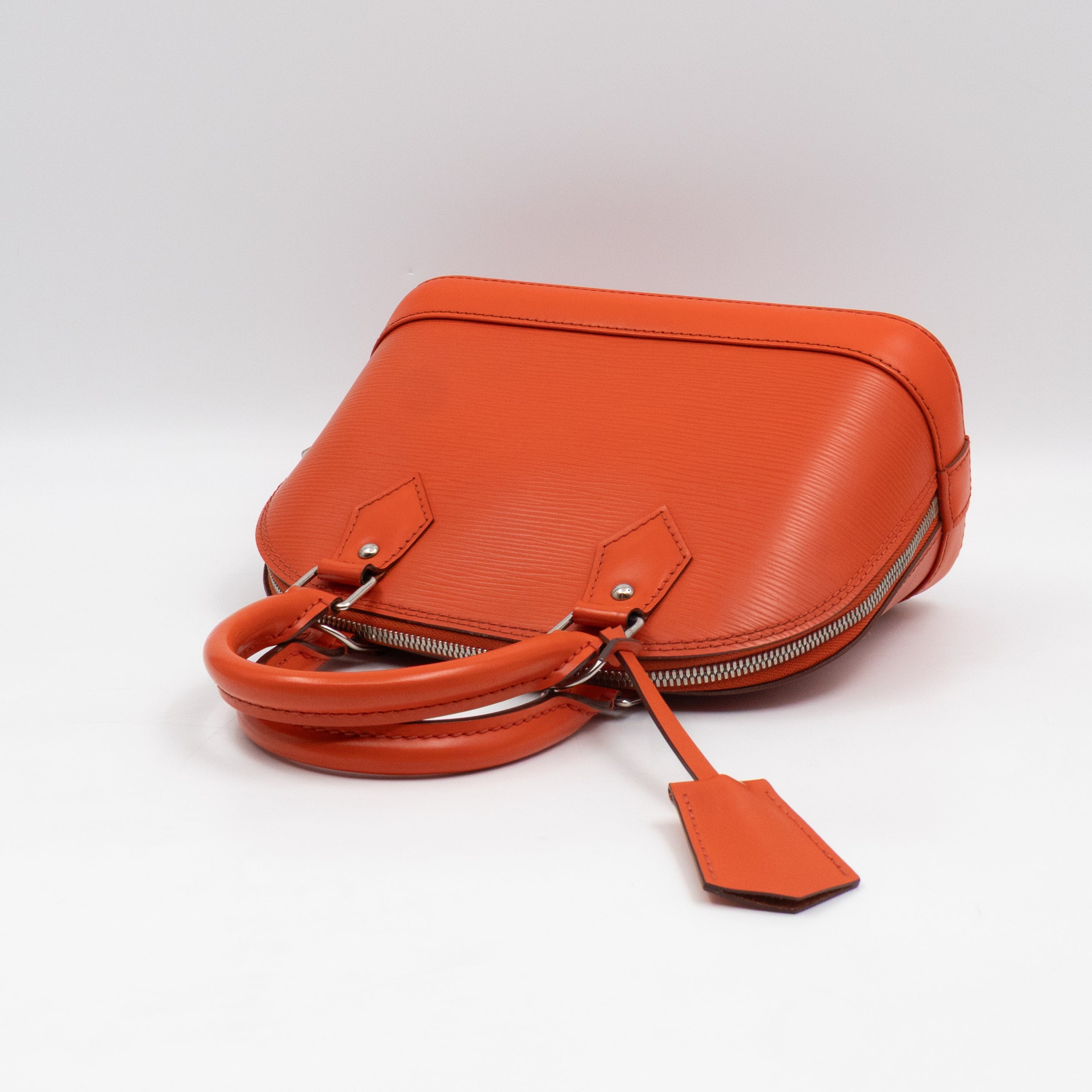 Alma BB Orange Epi Leather