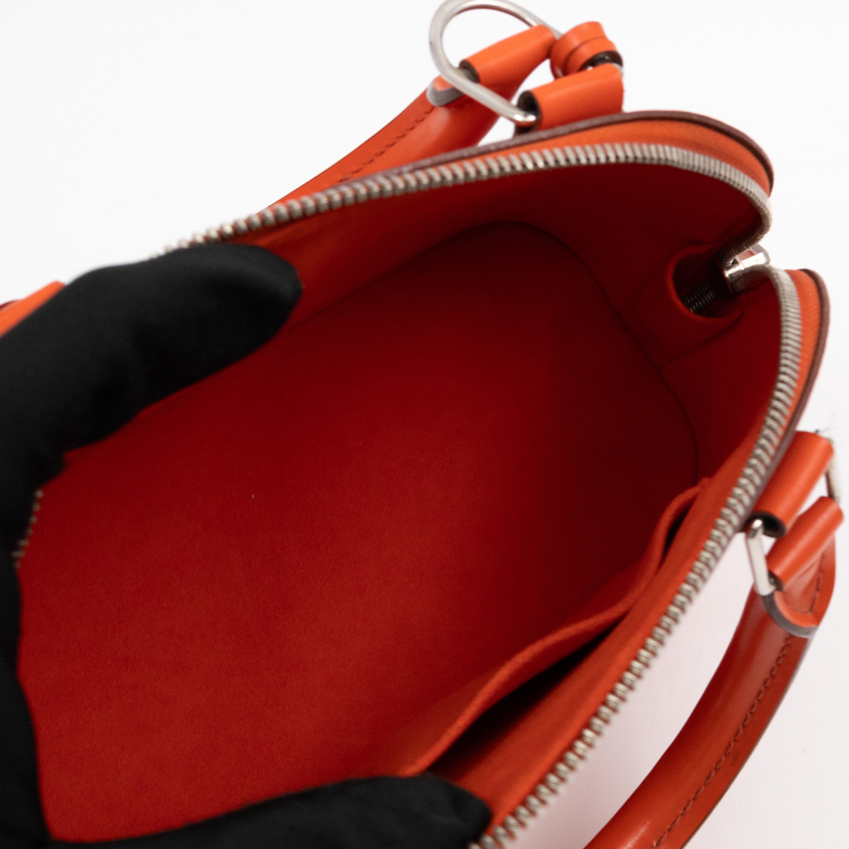 Alma BB Orange Epi Leather