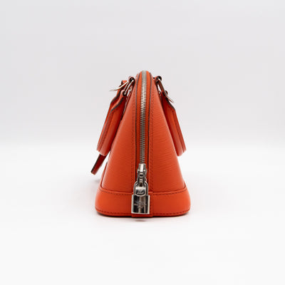 Alma BB Orange Epi Leather
