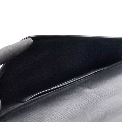 Babylone Flap Shoulder Bag Black Quilted Lambskin Leather