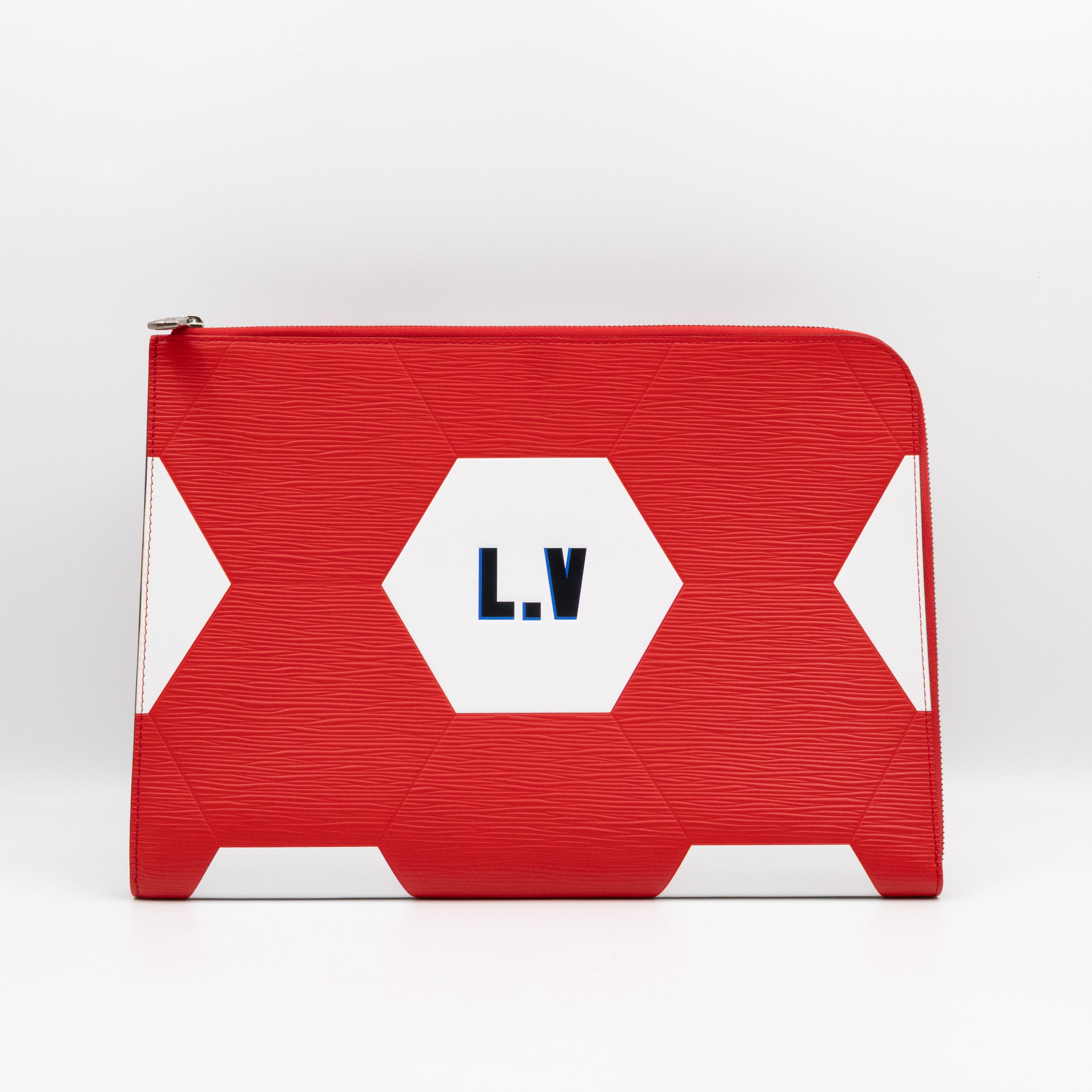 Pochette Jour FIFA World Cup 2018 Red Epi Leather