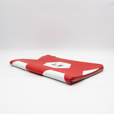 Pochette Jour FIFA World Cup 2018 Red Epi Leather