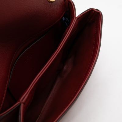 Blondie Mini Crossbody Bag Leather Red