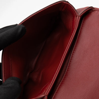 Blondie Mini Crossbody Bag Leather Red