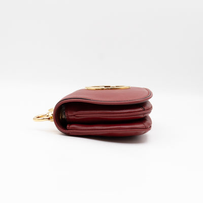 Blondie Mini Crossbody Bag Leather Red