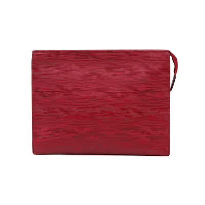 Toiletry Pouch 26 Epi Leather Fuchsia