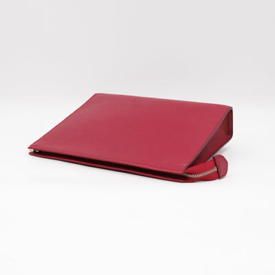 Toiletry Pouch 26 Epi Leather Fuchsia