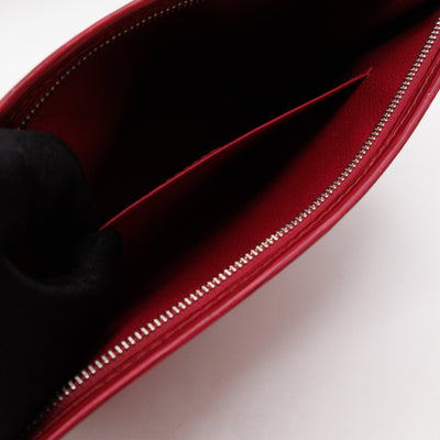 Toiletry Pouch 26 Epi Leather Fuchsia