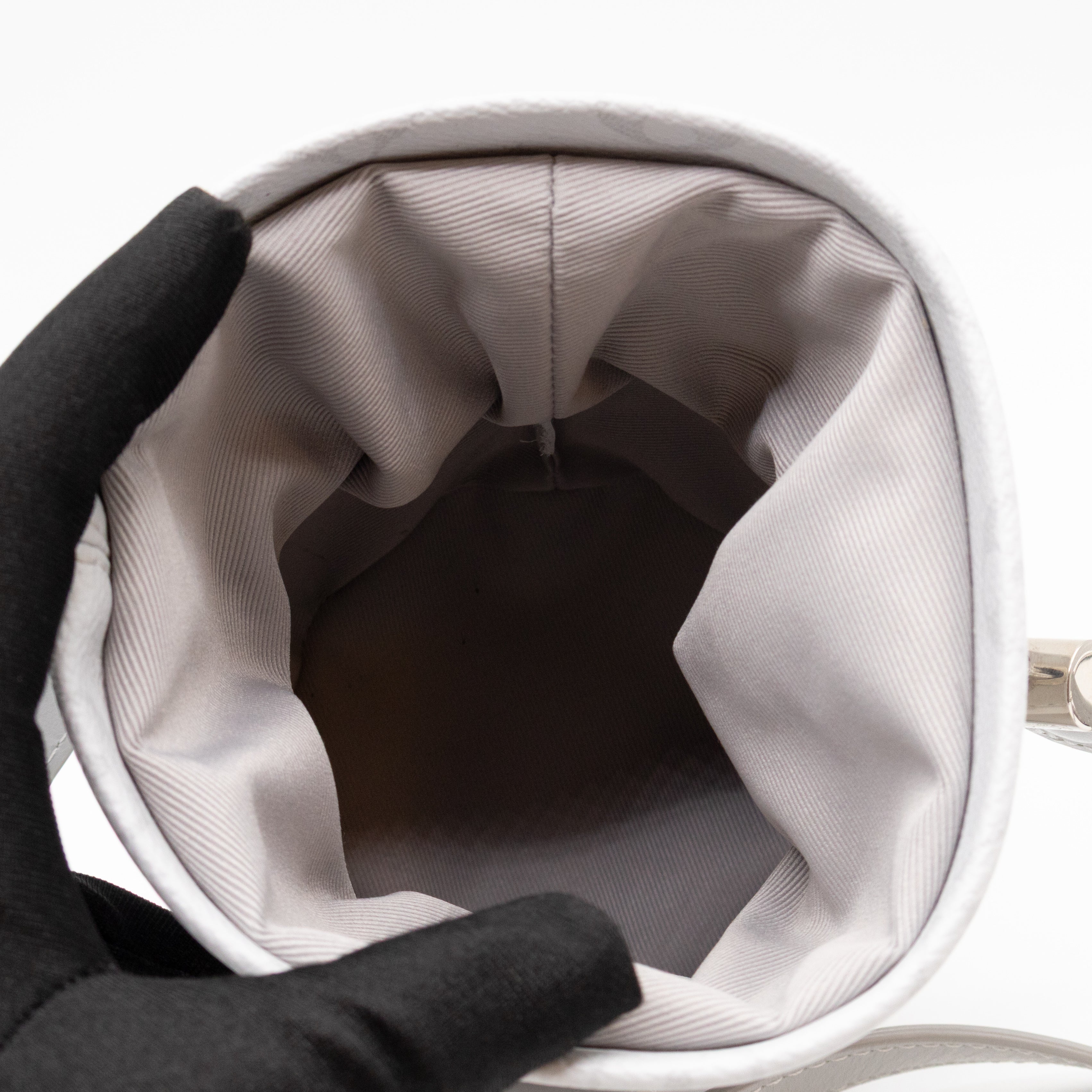 Chalk Nano Sling Bag Chalk Grey Monogram