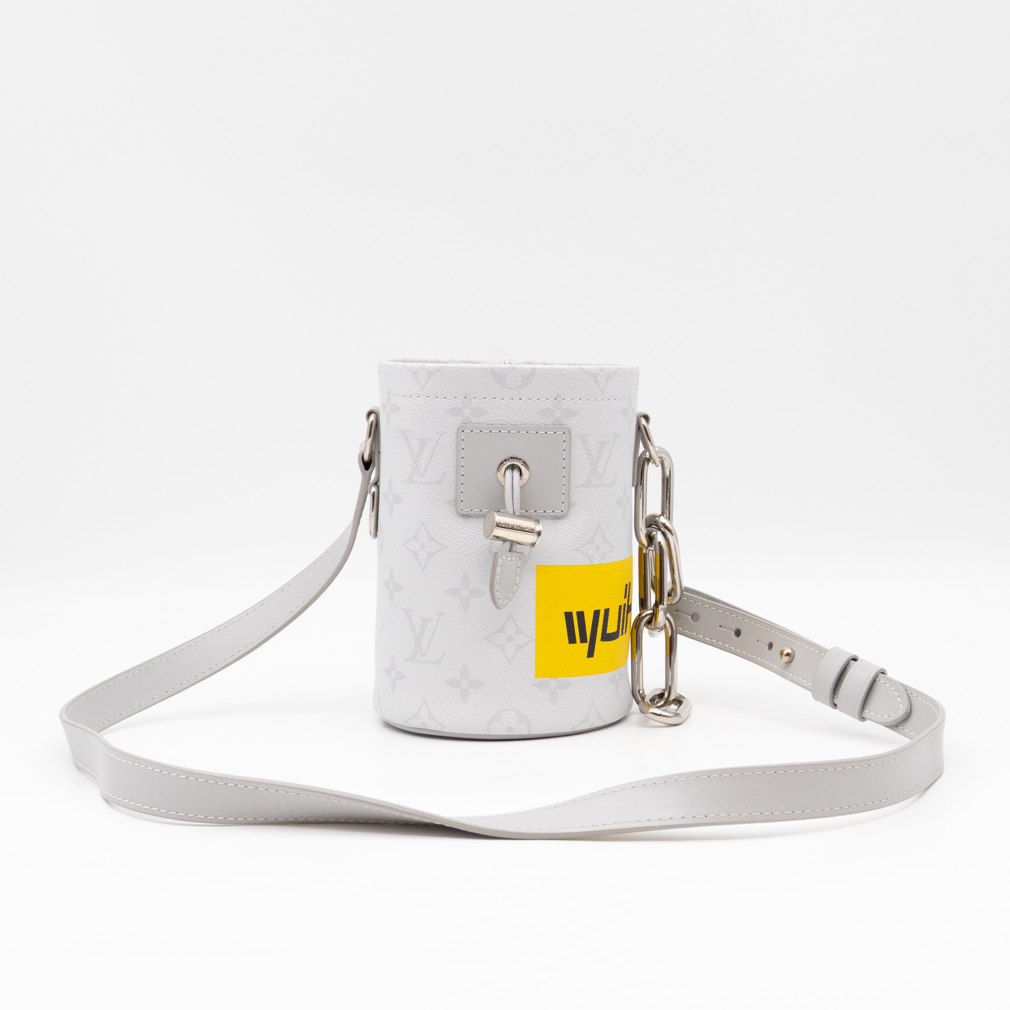 Chalk Nano Sling Bag Chalk Grey Monogram