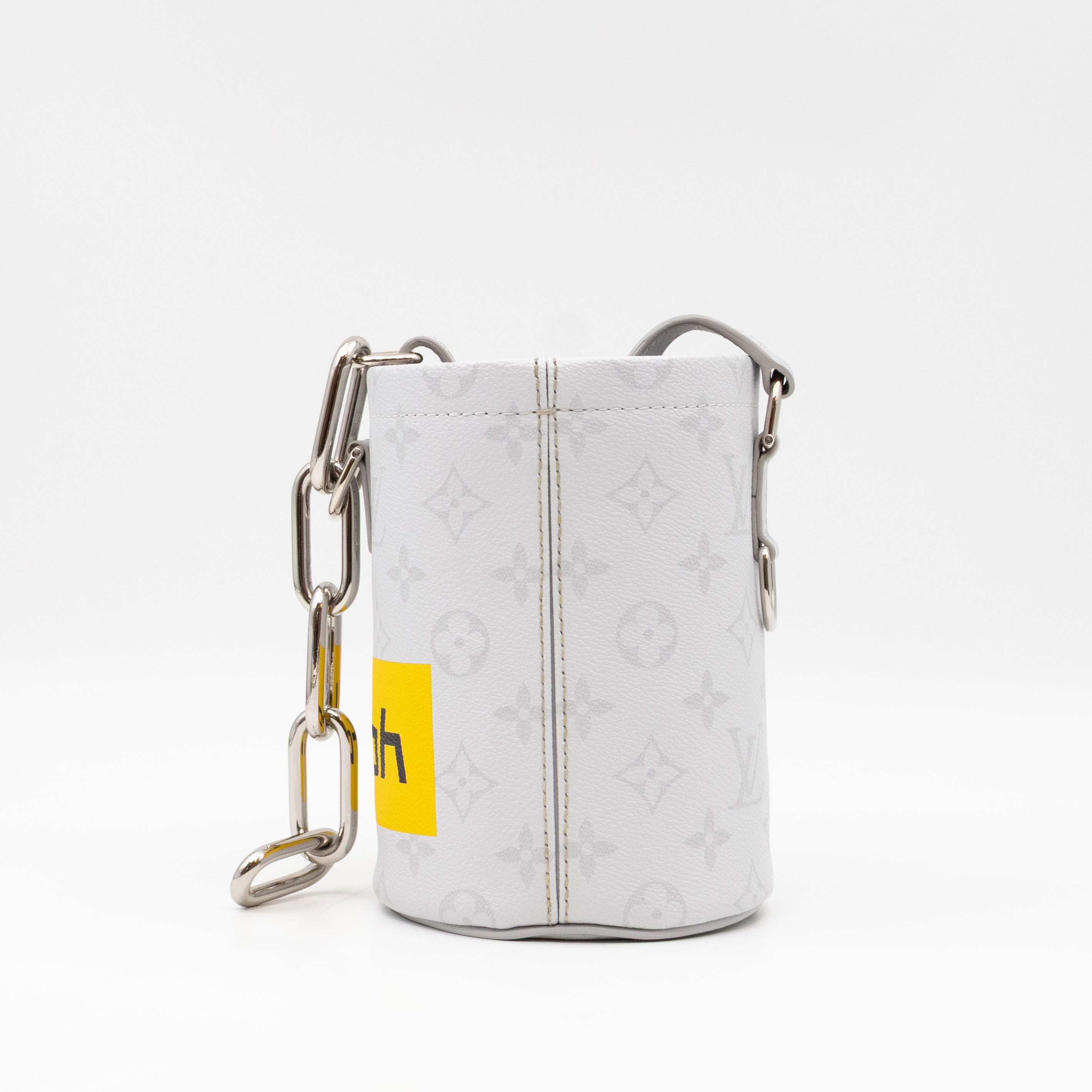Chalk Nano Sling Bag Chalk Grey Monogram