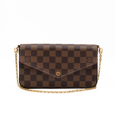 Pochette Felicie Damier Ebene