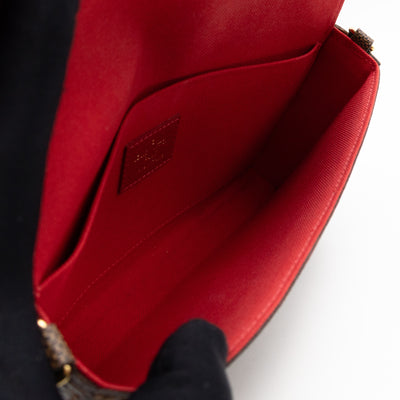 Pochette Felicie Damier Ebene
