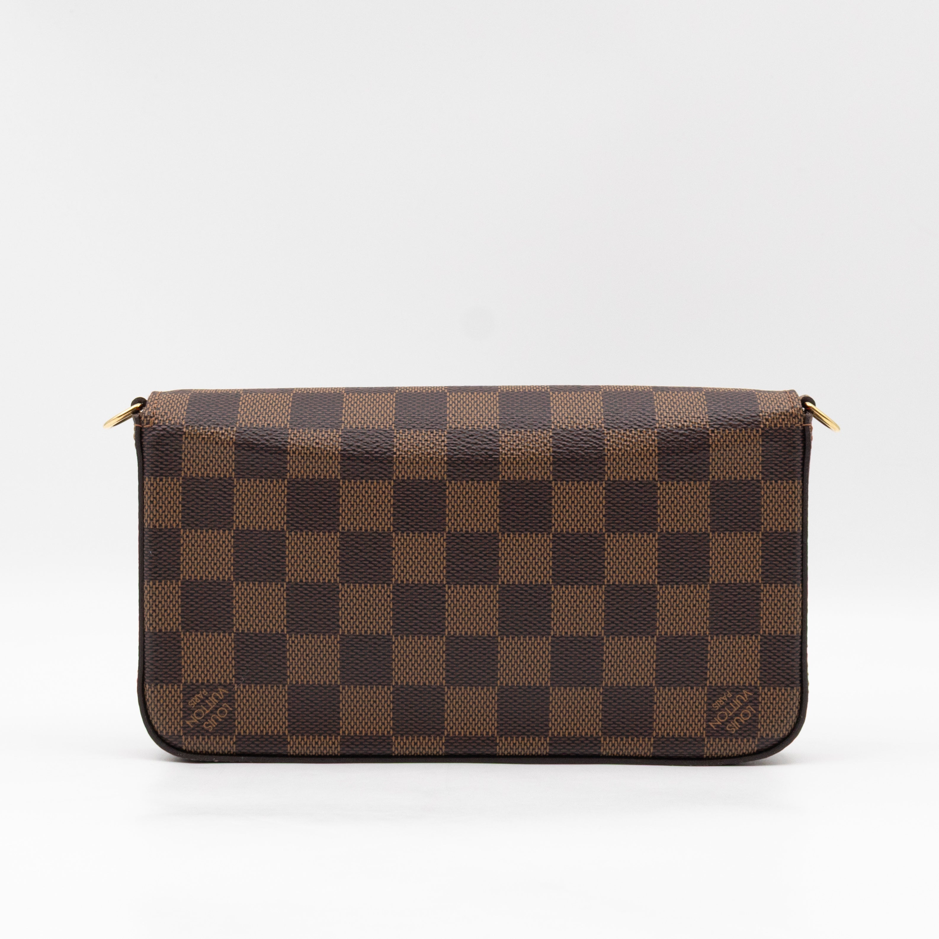 Pochette Felicie Damier Ebene