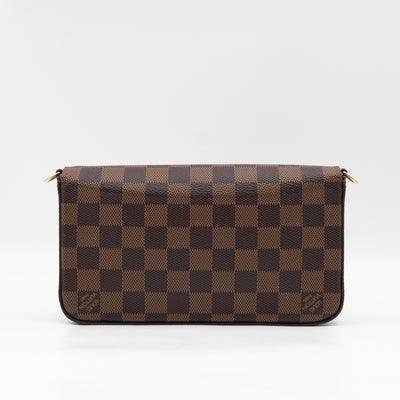 Pochette Felicie Damier Ebene