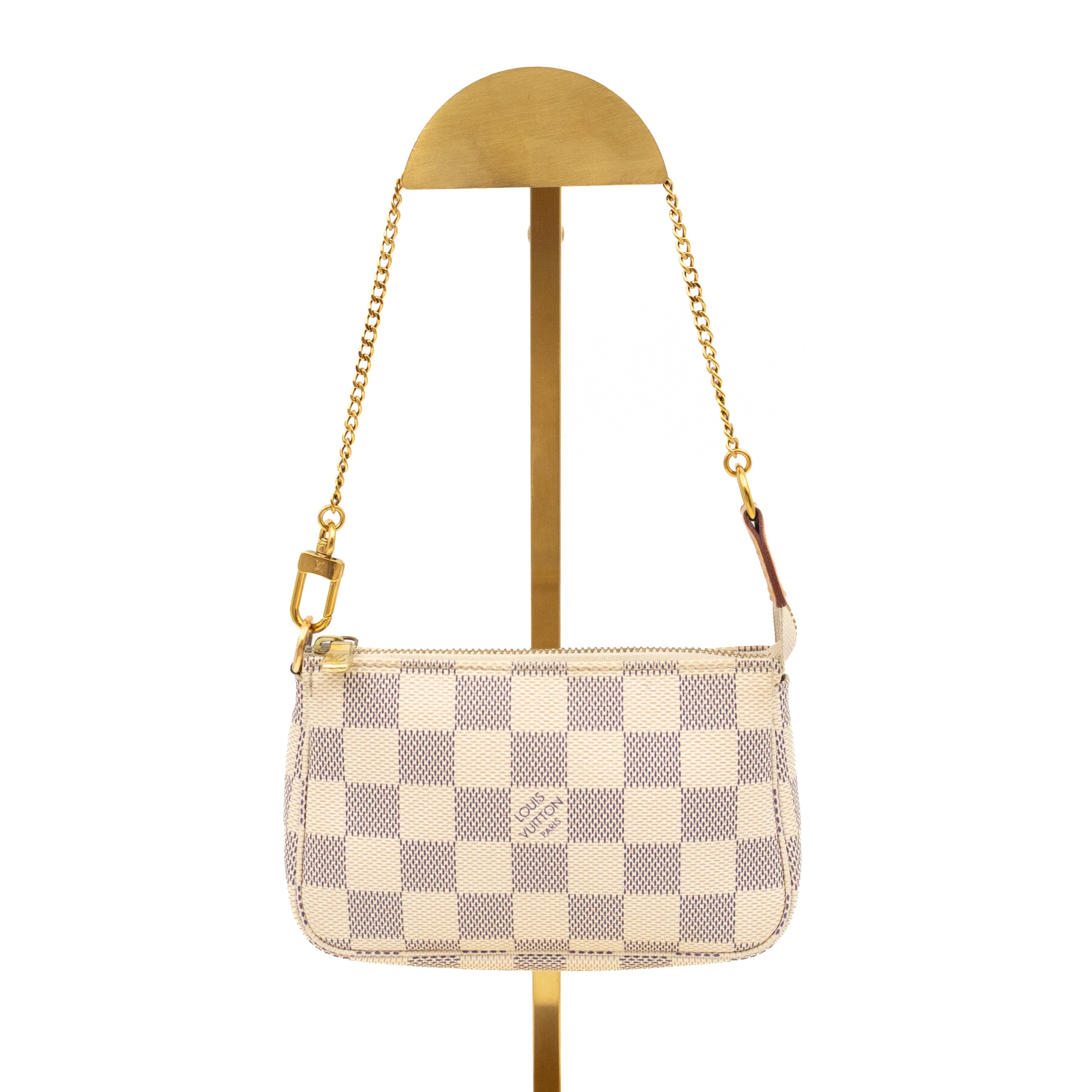Mini Pochette Accessoires Damier Azur