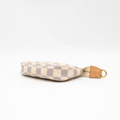 Mini Pochette Accessoires Damier Azur