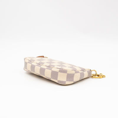 Mini Pochette Accessoires Damier Azur