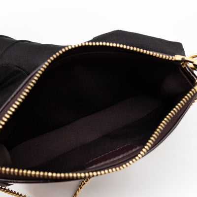 Mini Pochette Accessoires Amarante Vernis Monogram
