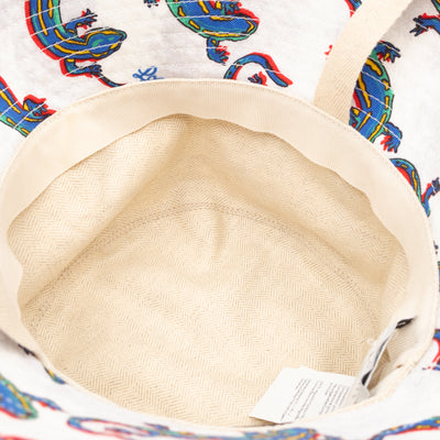 Paula's Ibiza Collection Fisherman Hat White & Multicolor Cotton