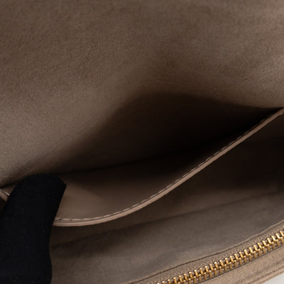 Ivy Wallet On Chain Bicolor Monogram Empreinte Leather