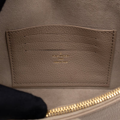 Ivy Wallet On Chain Bicolor Monogram Empreinte Leather