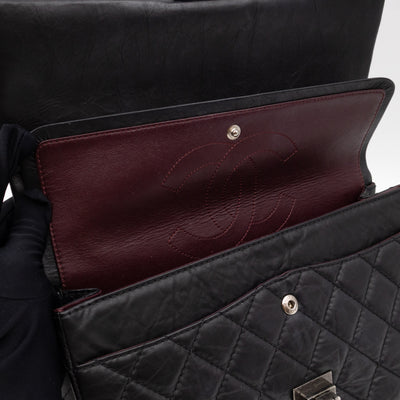 2.55 Reissue 226 Double Flap Bag Black Leather