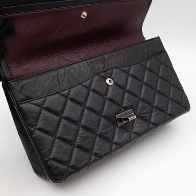 2.55 Reissue 226 Double Flap Bag Black Leather