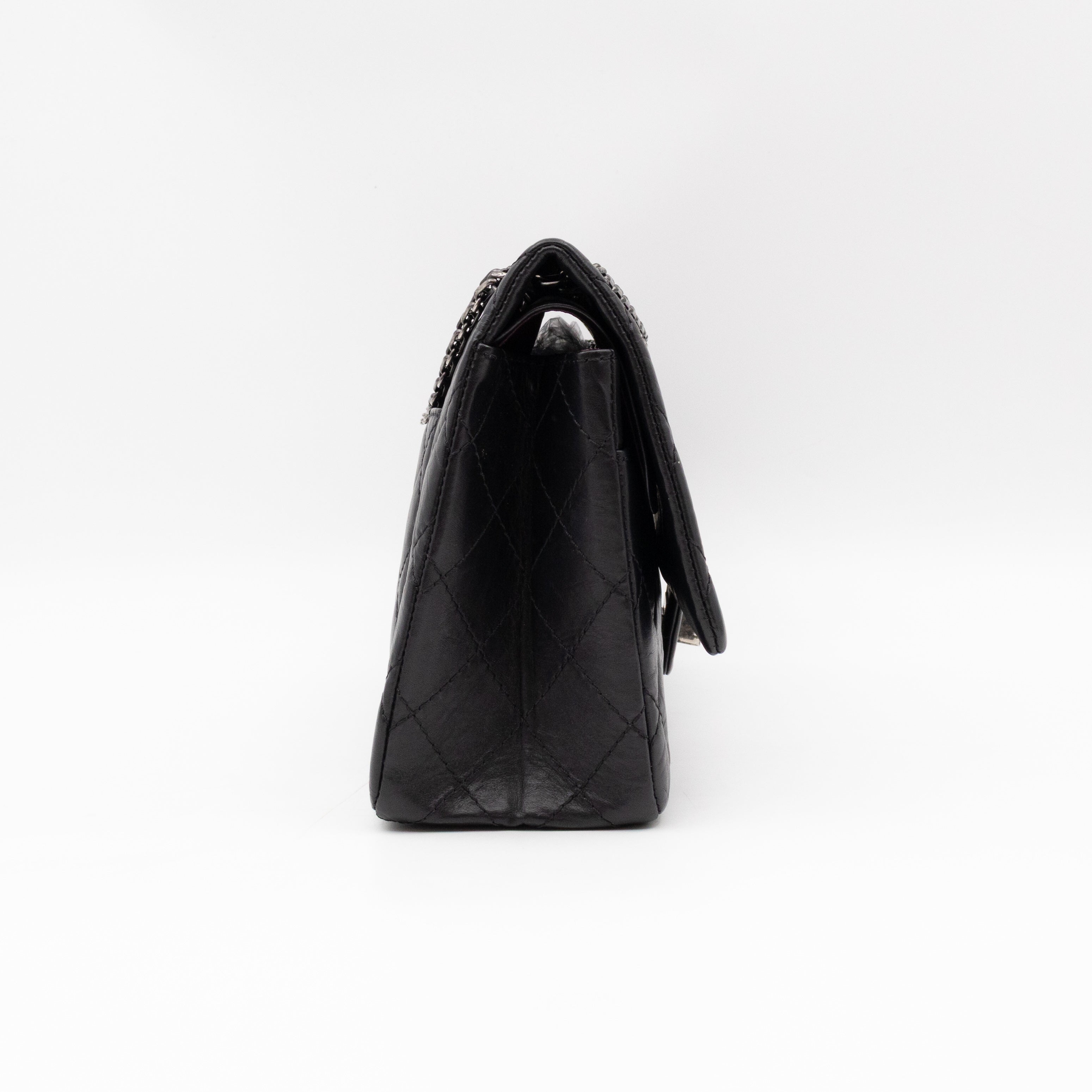 2.55 Reissue 226 Double Flap Bag Black Leather